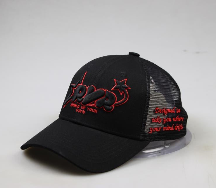 Black/Red RVR Cap